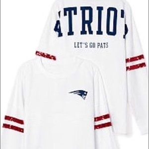 VS New England Patriots Long Sleeve Spirit Shirt